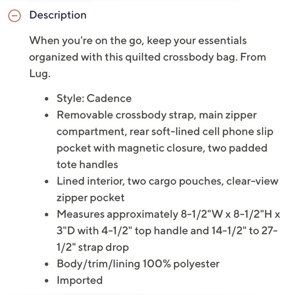 LUG - Cadence Crossbody Bag - Metallic Champagne - Picture 10 of 10